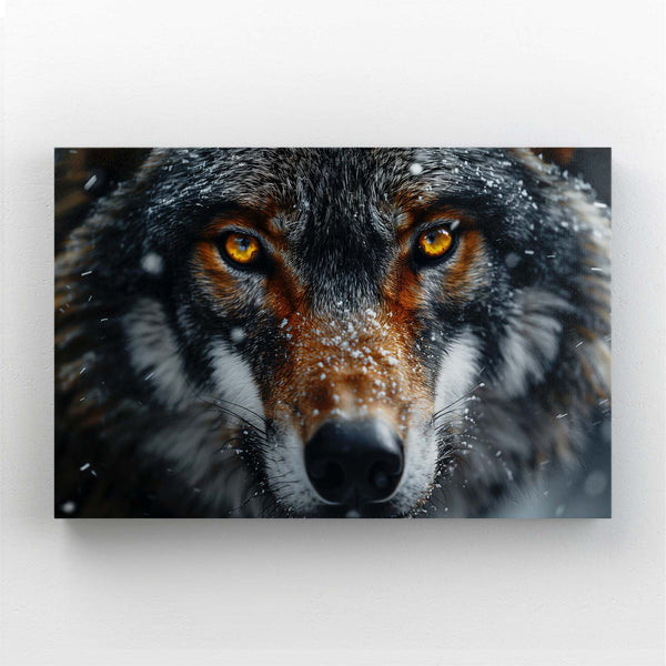 Scary Wolf Face Art  | MusaArtGallery™