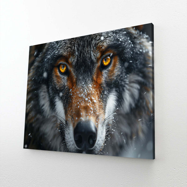 Scary Wolf Face Art  | MusaArtGallery™