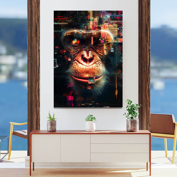 Sci Fi Monkey Art