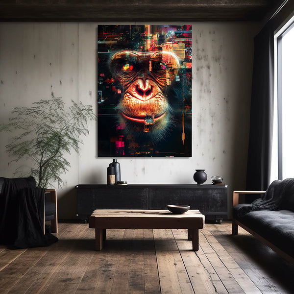 Sci Fi Monkey Art