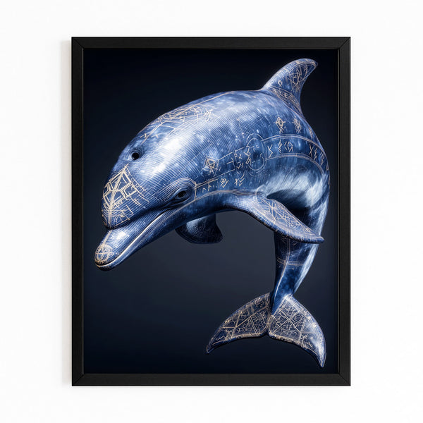 Sea Dolphin Art