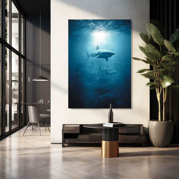 Sea Shark Canvas