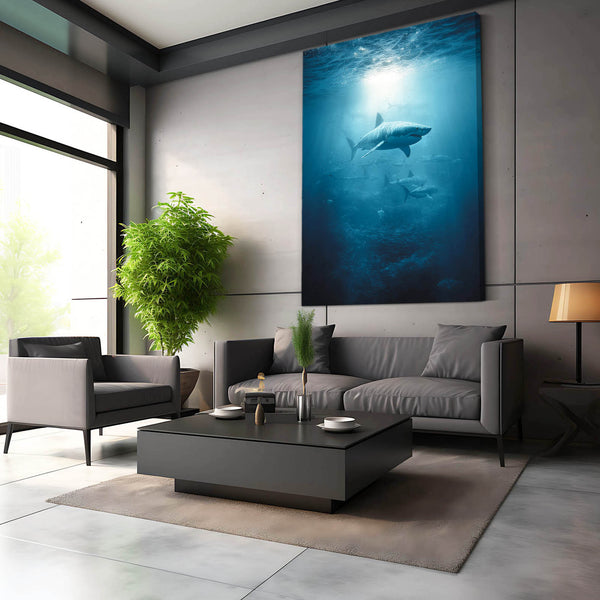 Sea Shark Canvas