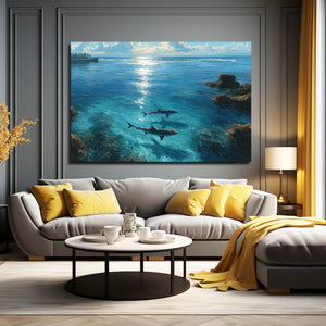 Sea Shark Wall Decor