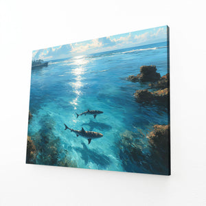 Sea Shark Wall Decor