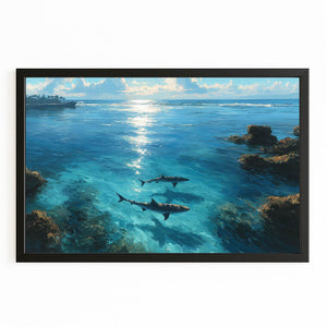 Sea Shark Wall Decor