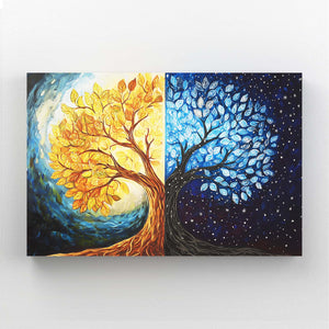 Seasons Tree Of Life Wall Art Canvas