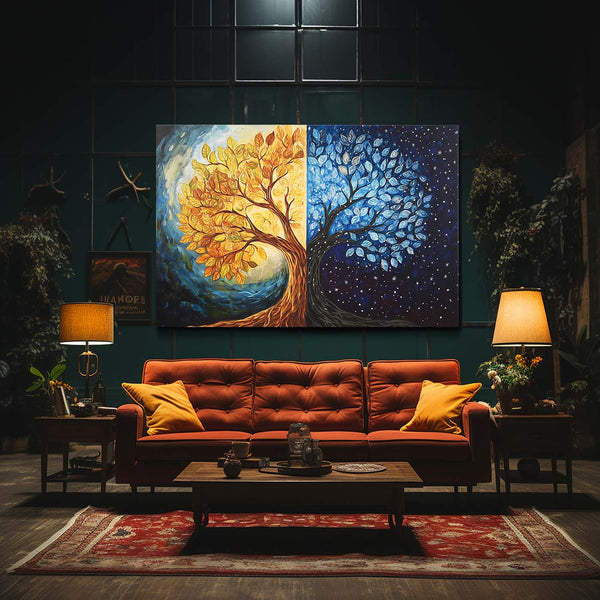 Seasons Tree Of Life Wall Art Canvas