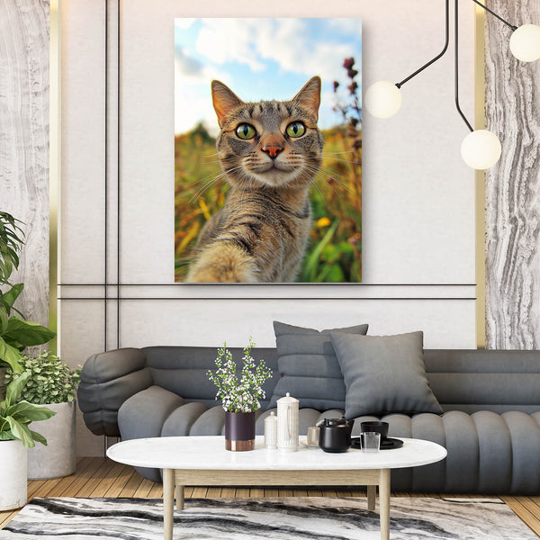 Selfie Cat Art | MusaArtGallery™