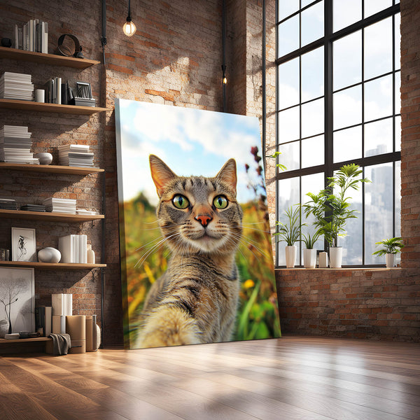 Selfie Cat Art | MusaArtGallery™