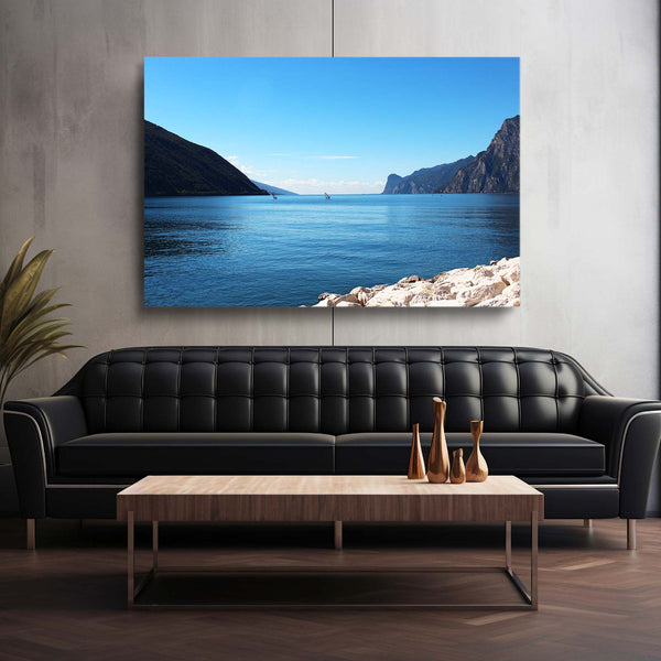 Serene Coastline Landscape Wall Art | MusaArtGallery™