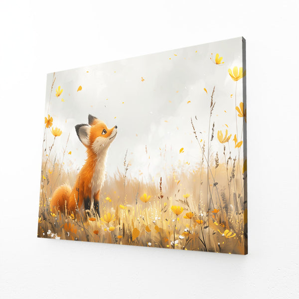 Serene Meadow Fox Art | MusaArtGallery™