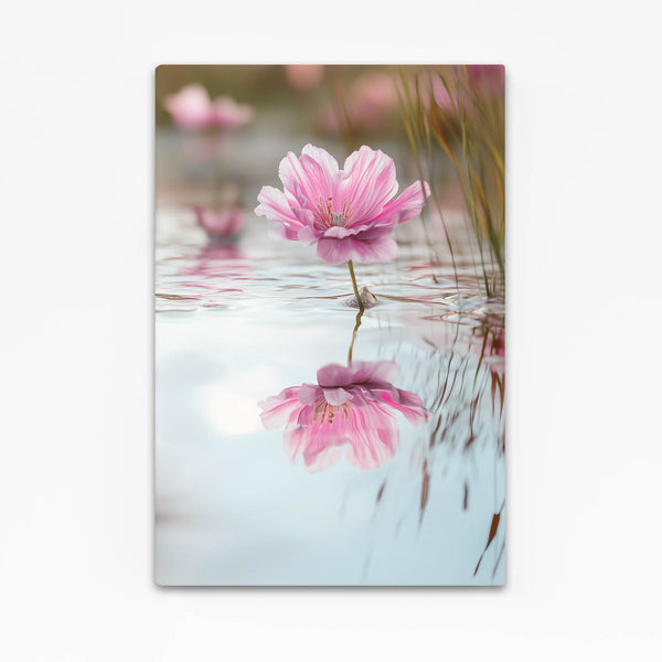 Serene Reflection Flower Art | MusaArtGallery™