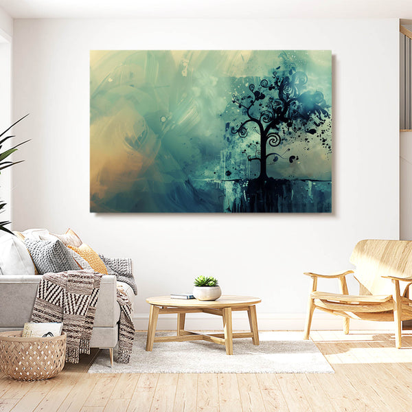 Serene Sunrise Tree Art | MusaArtGallery™