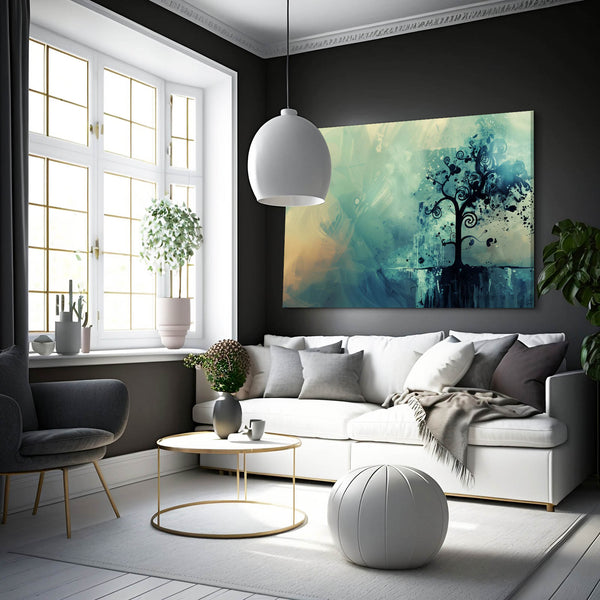 Serene Sunrise Tree Art | MusaArtGallery™