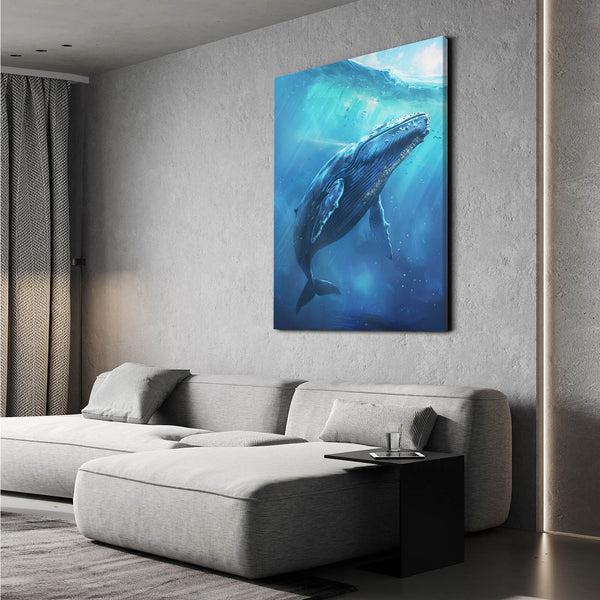 Serene Whale Art | MusaArtGallery™