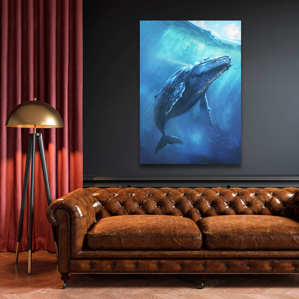 Serene Whale Art | MusaArtGallery™