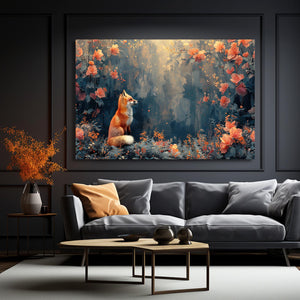 Serene Woodland Fox Art | MusaArtGallery™