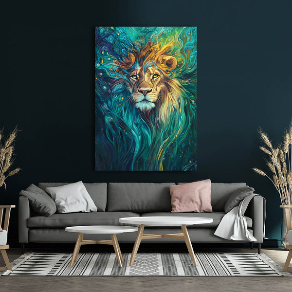 Serenity Lion Wall Art | MusaArtGallery™