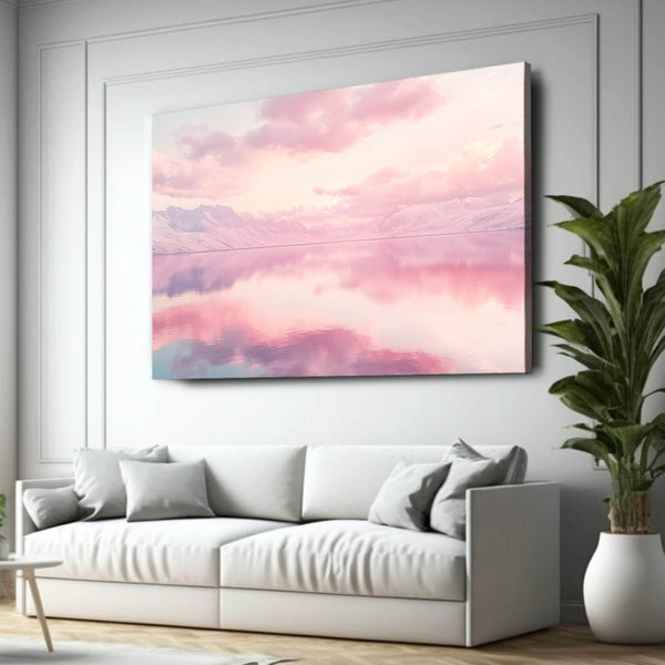 Serenity Pink Abstract Art | MusaArtGallery™