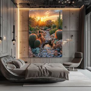 Shadow Cactus Art Print