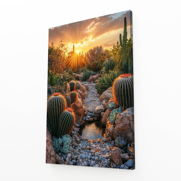 Shadow Cactus Art Print