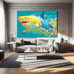 Shark Art Abstract