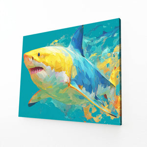 Shark Art Abstract