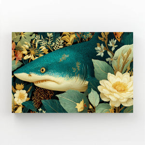 Shark Art Floral