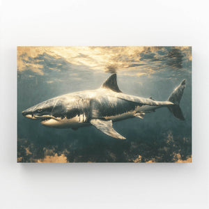Shark Art Golden