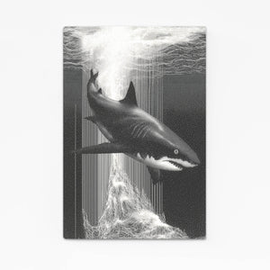 Shark Art Grey