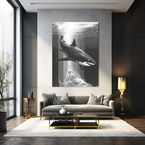 Shark Art Grey
