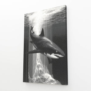 Shark Art Grey