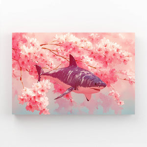 Shark Art Pink
