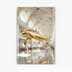 Shark Art White