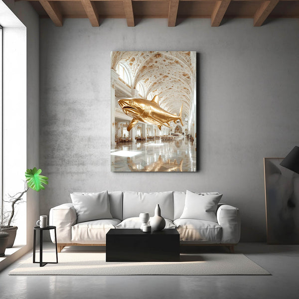 Shark Art White