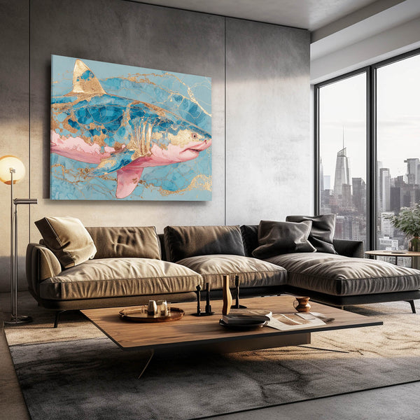 Shark Canvas Artwork