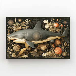 Shark Canvas Black