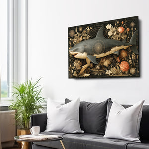 Shark Canvas Black