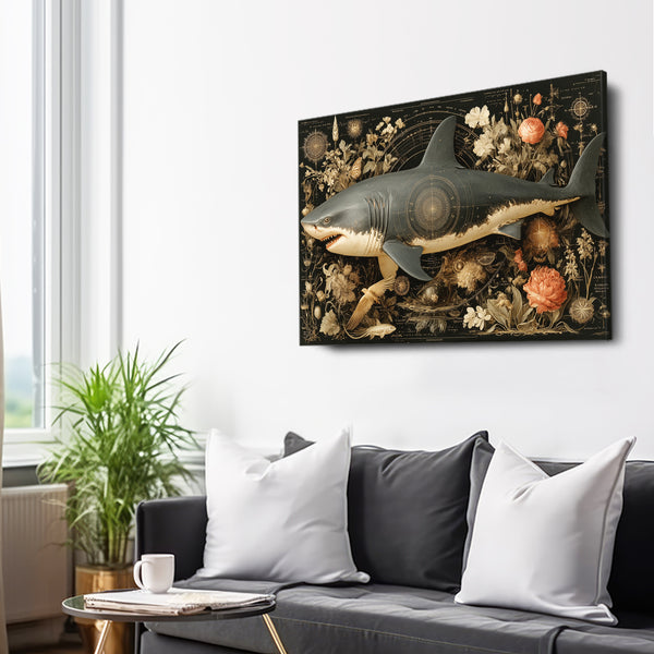 Shark Canvas Black
