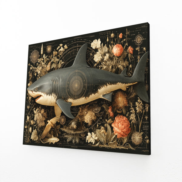 Shark Canvas Black