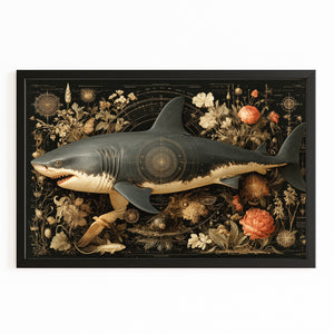 Shark Canvas Black