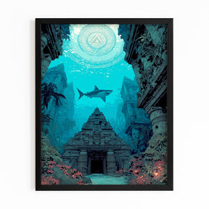 Shark Canvas Blue