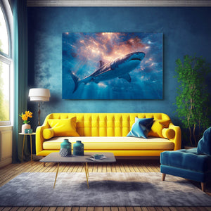Shark Canvas Sky