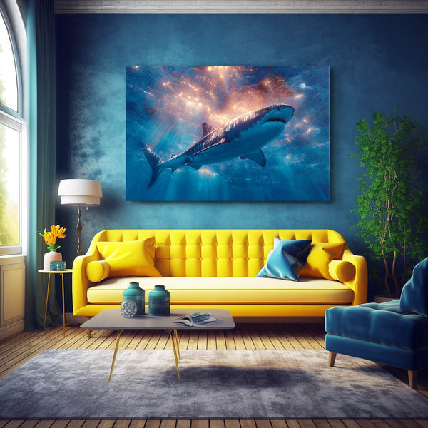 Shark Canvas Sky