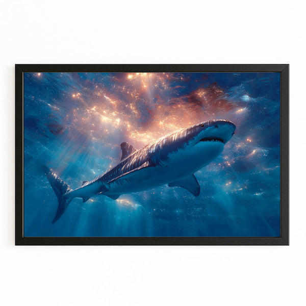 Shark Canvas Sky