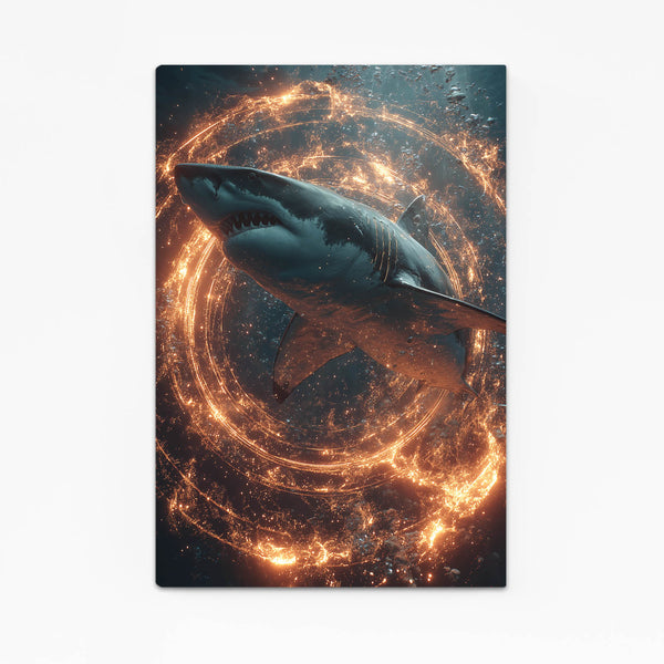 Shark Canvas Vertical