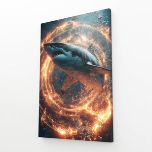 Shark Canvas Vertical