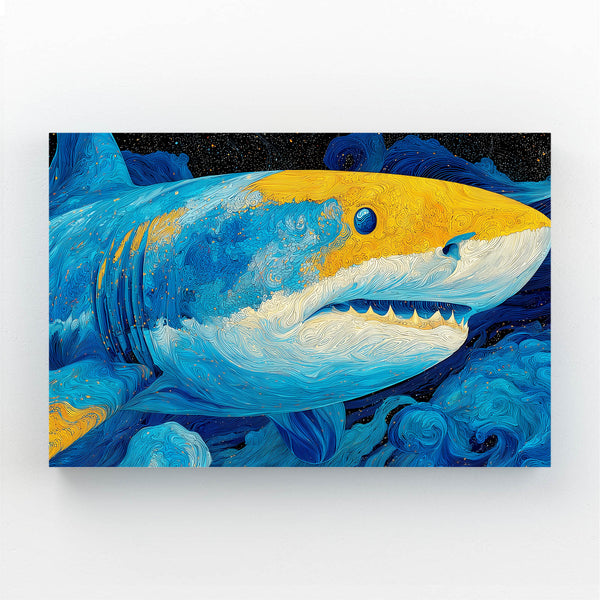 Shark Canvas Wall Art
