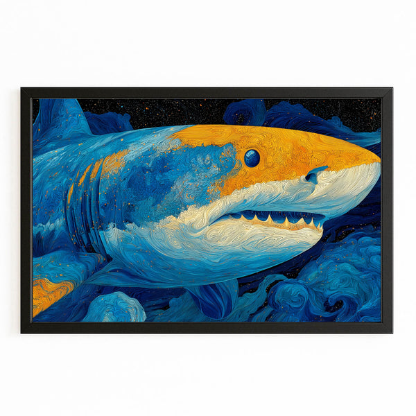 Shark Canvas Wall Art